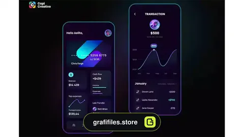 رابط کاربری اپلیکیشن مالی