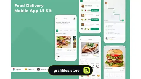 رابط کاربری اپلیکیشن تحویل غذا