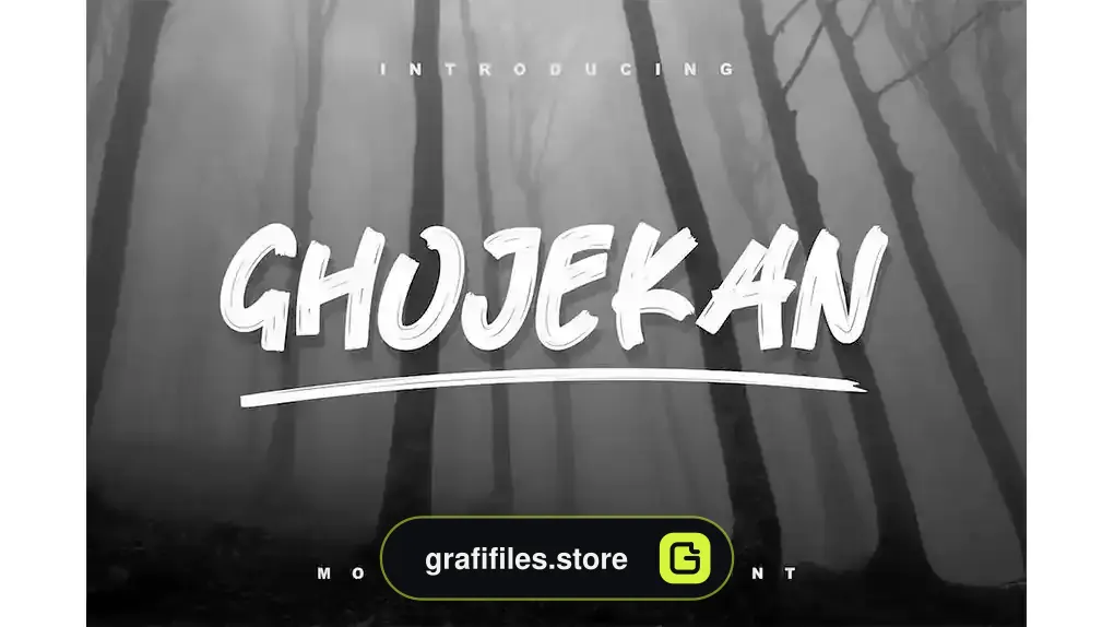 فونت انگلیسی Ghojekan