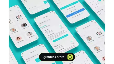 رابط کاربری اپلیکیشن مراقبت های بهداشتی و تشخیص پزشکی