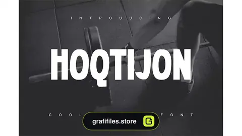 فونت انگلیسی Hoqtijon