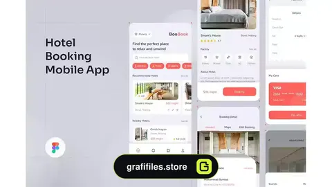 رابط کاربری اپلیکیشن رزرو هتل