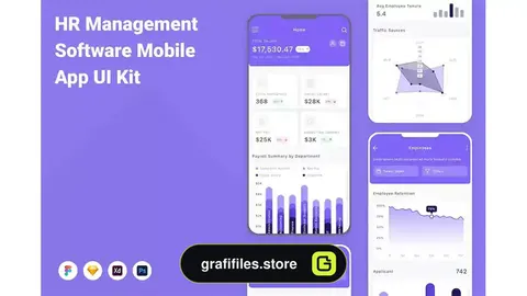 رابط کاربری اپلیکیشن مدیریت منابع انسانی