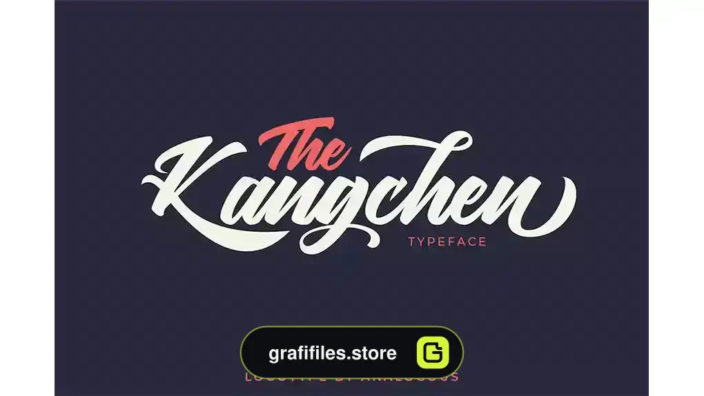فونت انگلیسی Kangchen Script