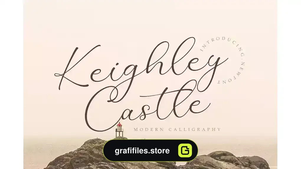 فونت انگلیسی Keighley Castle