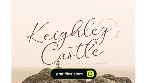 فونت انگلیسی Keighley Castle