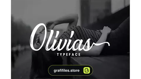 فونت انگلیسی Olivias Typeface