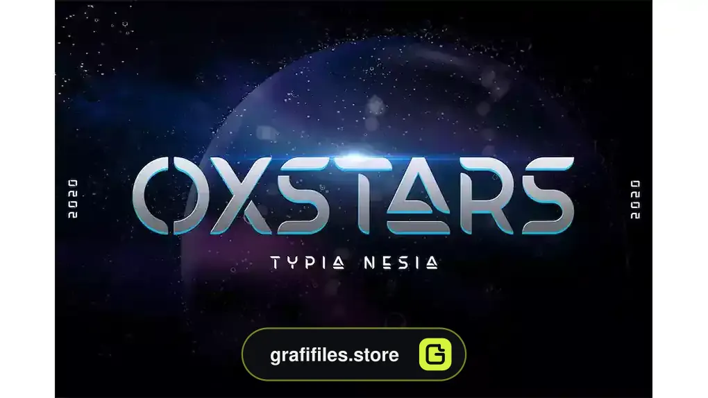 فونت انگلیسی Oxstars - Future Display