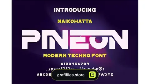 فونت انگلیسی PINEON FONT