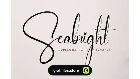 فونت انگلیسی Seabright