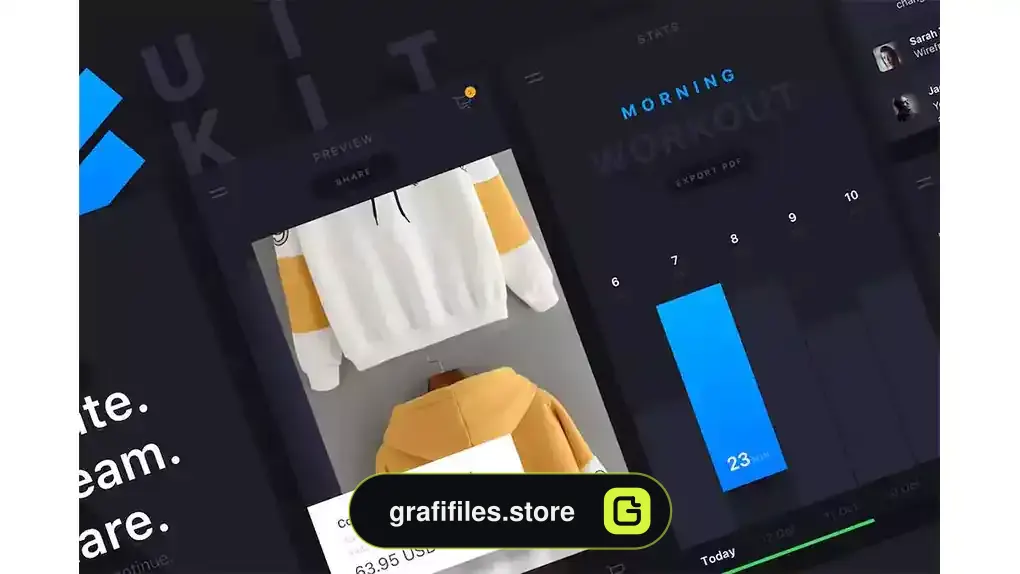 رابط کاربری Spate Ui Kit