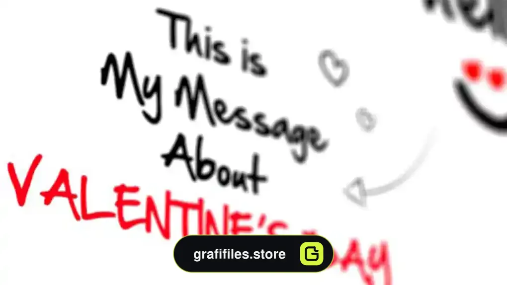 پروژه افترافکت وله ولنتاین Valentine's Day