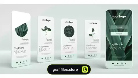 موکاپ رابط کاربری موبایل