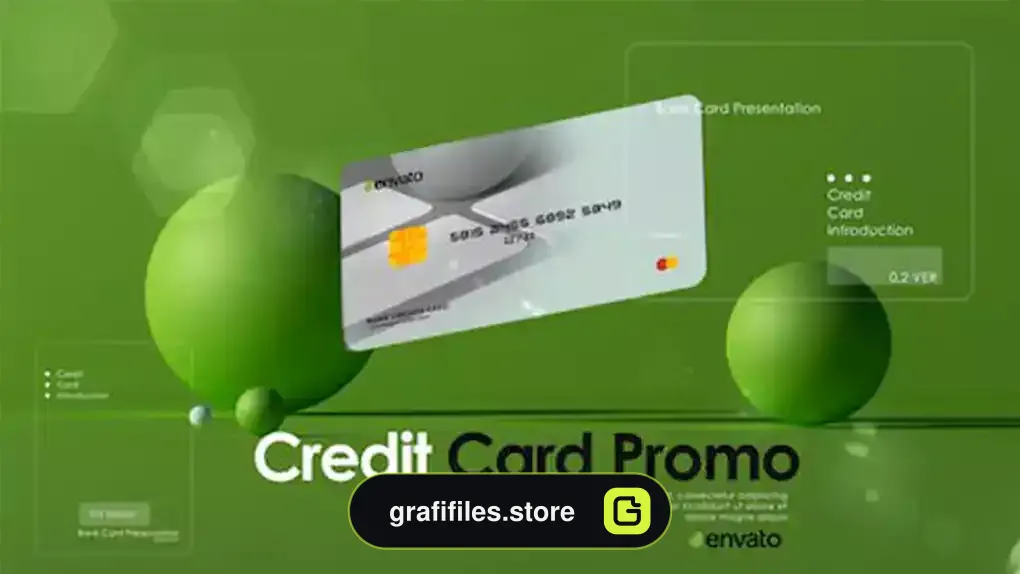 پروژه پریمیر تیزر تبلیغاتی کارت اعتباری Credit Card Introduction