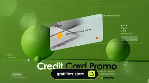 پروژه پریمیر تیزر تبلیغاتی کارت اعتباری Credit Card Introduction