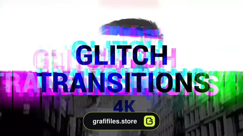 ترانزیشن داوینچی ریزالو گلیچ Glitch Transitions