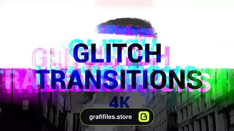 ترانزیشن داوینچی ریزالو گلیچ Glitch Transitions