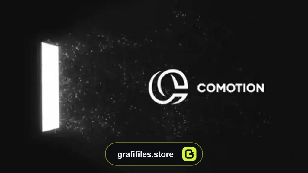 پروژه داوینچی ریزالو لوگو موشن Light Glow Logo