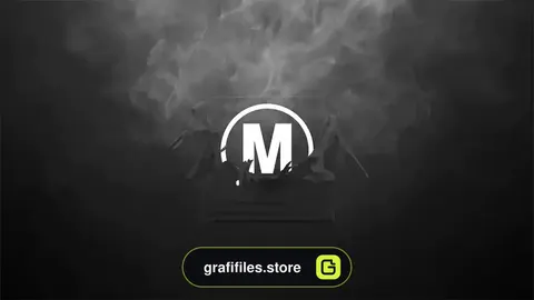 پروژه داوینچی ریزالو لوگو موشن دود Smoke Logo