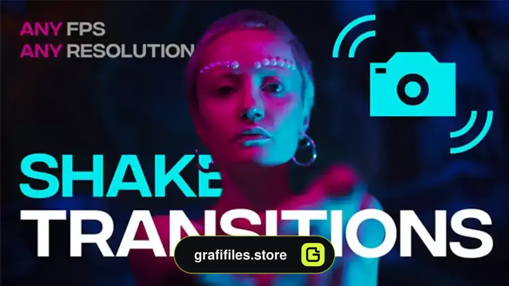 ترانزیشن داوینچی ریزالو لرزش دوربین Camera Shake Transitions