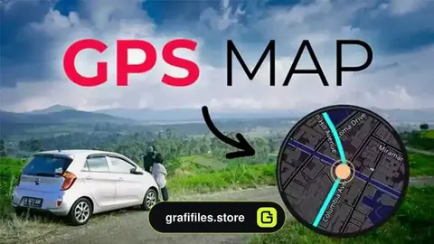پروژه داوینچی ریزالو سفر با نمایش نقشه GPS Travel Map Pop Up