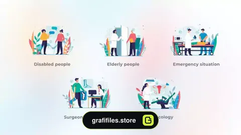 پروژه افترافکت موشن گرافیک آمبولانس