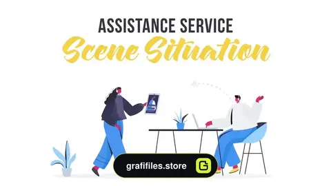 پروژه افترافکت موشن گرافیک خدمات