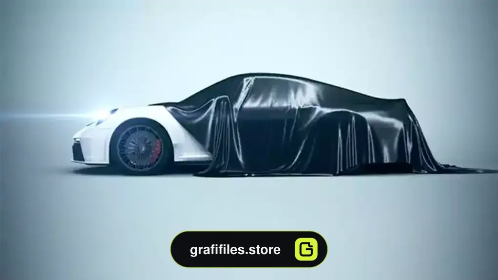 پروژه افترافکت نمایش لوگو با ماشین Car Reveal