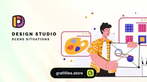 پروژه افترافکت موشن گرافیک استودیو طراحی