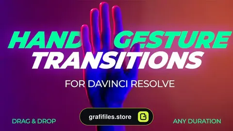 ترانزیشن داوینچی ریزالو ژست دست Hand Gesture Transitions