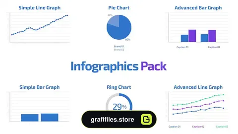 پروژه پریمیر اینفوگرافیک Infographics Pack 2