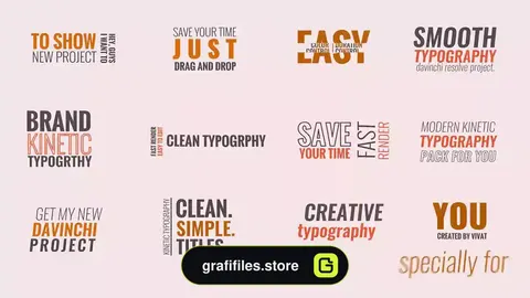 پروژه داوینچی ریزالو تایپوگرافی Kinetic Typography V.1