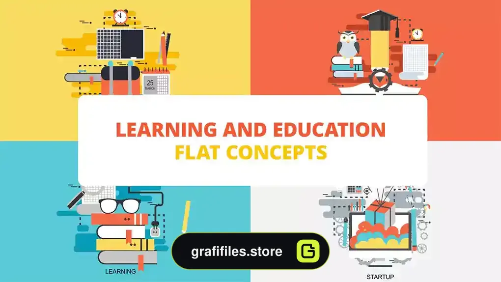 پروژه افترافکت موشن گرافیک آموزش و یادگیری Learning And Education
