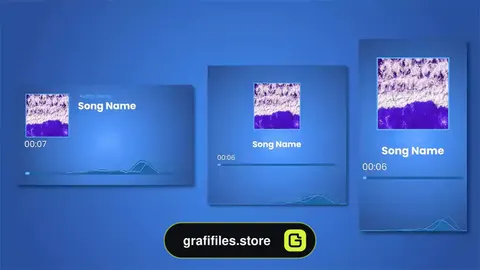 پروژه پریمیر ویژوالایزر موزیک مینیمال Minimalistic Audio Visualizer