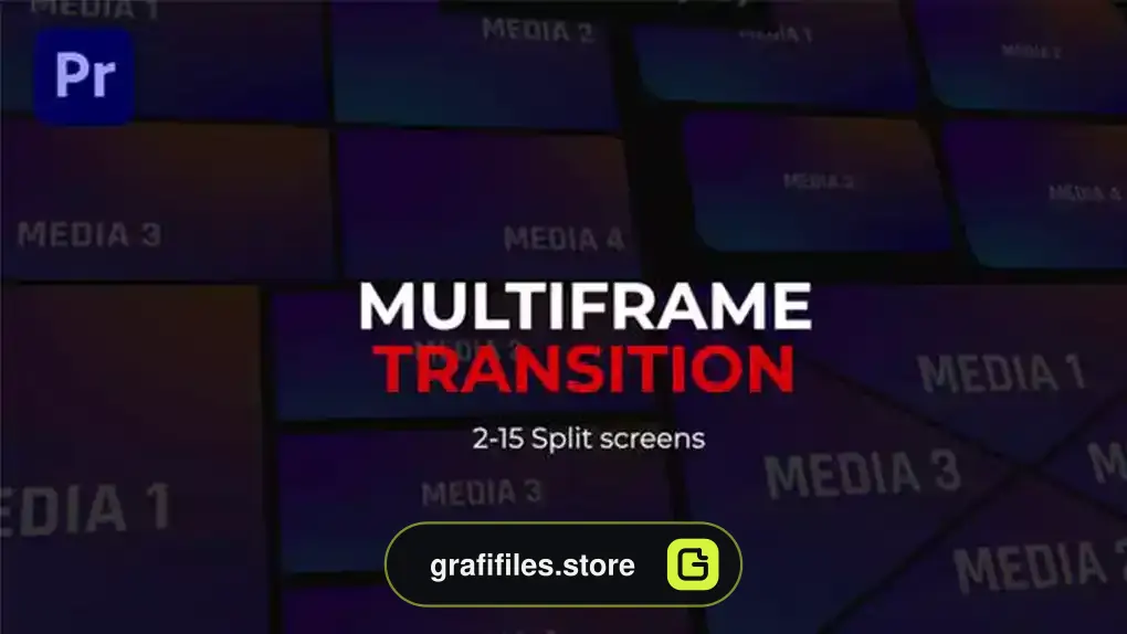 ترانزیشن پریمیر مولتی اسکرین Multiscreen Transition