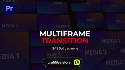 ترانزیشن پریمیر مولتی اسکرین Multiscreen Transition