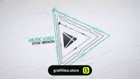 پروژه افترافکت لوگو موزیک Music Logo