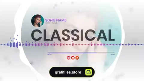پروژه افترافکت ویژوالایزر موزیک Music Visualizer