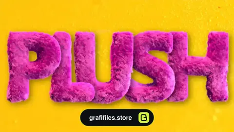 پروژه افترافکت تایپوگرافی مخملی Plush Typography Kit