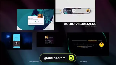 پروژه داوینچی ریزالو ویژوالایزر پادکست Podcast Audio Visualizers