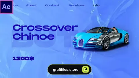 پروژه افترافکت تیزر تبلیغاتی اجاره ماشین Rent A Car Promo