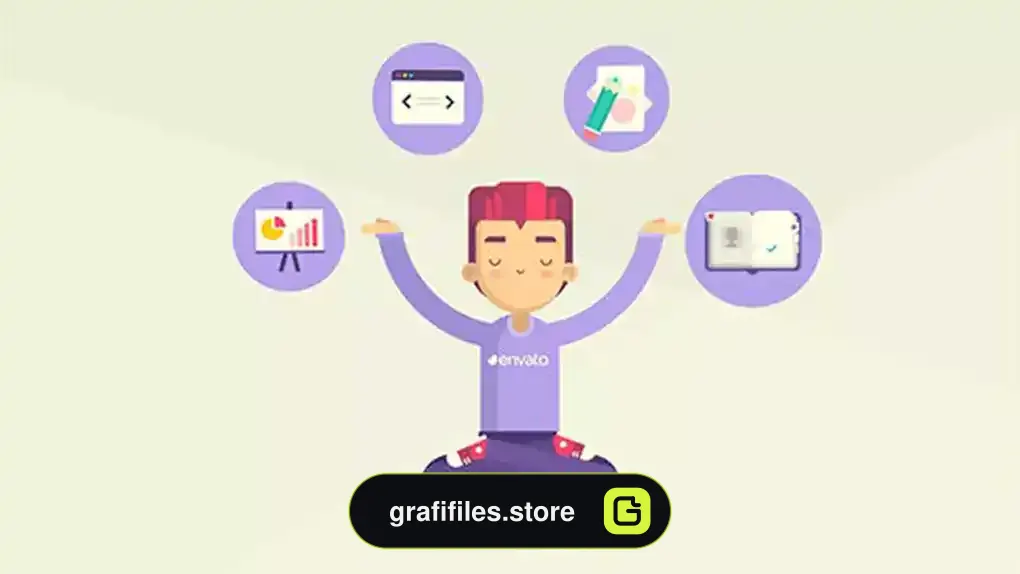 پروژه افترافکت موشن گرافیک خدمات سئو SEO Presentation Pack