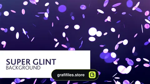 بک گراند موشن گرافیک درخشان Super Glint Background