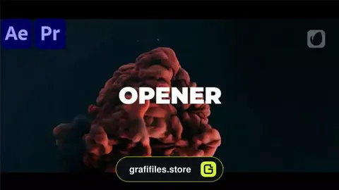 پروژه پریمیر وله تایپوگرافی Typography Opener | MOGRT