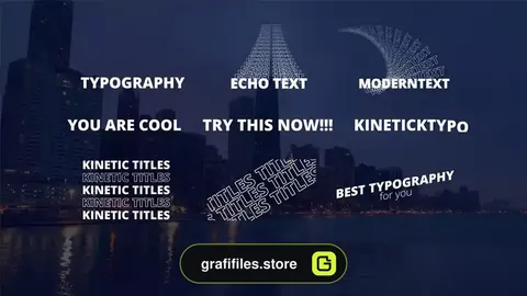 پروژه داوینچی ریزالو تایپوگرافی Typography Pack