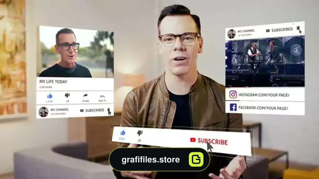 پروژه افترافکت یوتیوب Youtube Marker