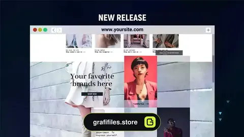 پروژه پریمیر معرفی وب سایت Atmospheric Website Promo