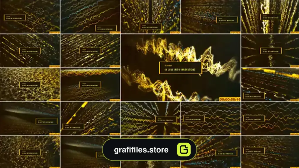پروژه افترافکت اکولایزر موزیک Audio Spectrum Music