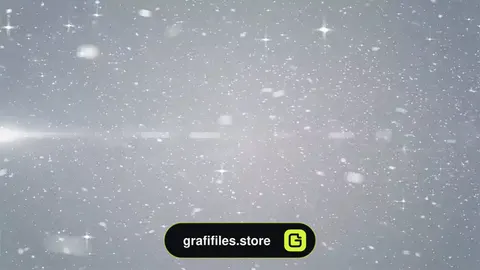 بک گراند موشن گرافیک برف Blowing Snow Background Loop