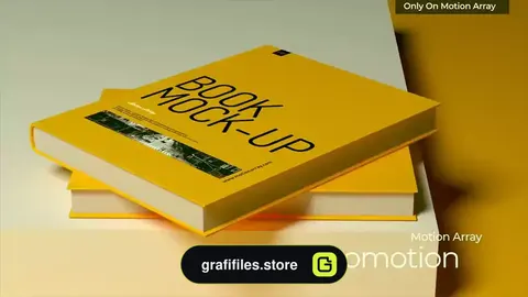 پروژه افترافکت معرفی کتاب Book Promo